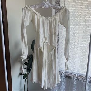 Lovers + Friends Off Shoulder Mini Dress